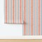Coastal Vines Blue Red Nautical Beach Botanical Seaweed Algae Grandmillennial Summer Custom Pre-pasted Wallpaper by Spoonflower Pre-Pasted Wallpaper 2FT Wide